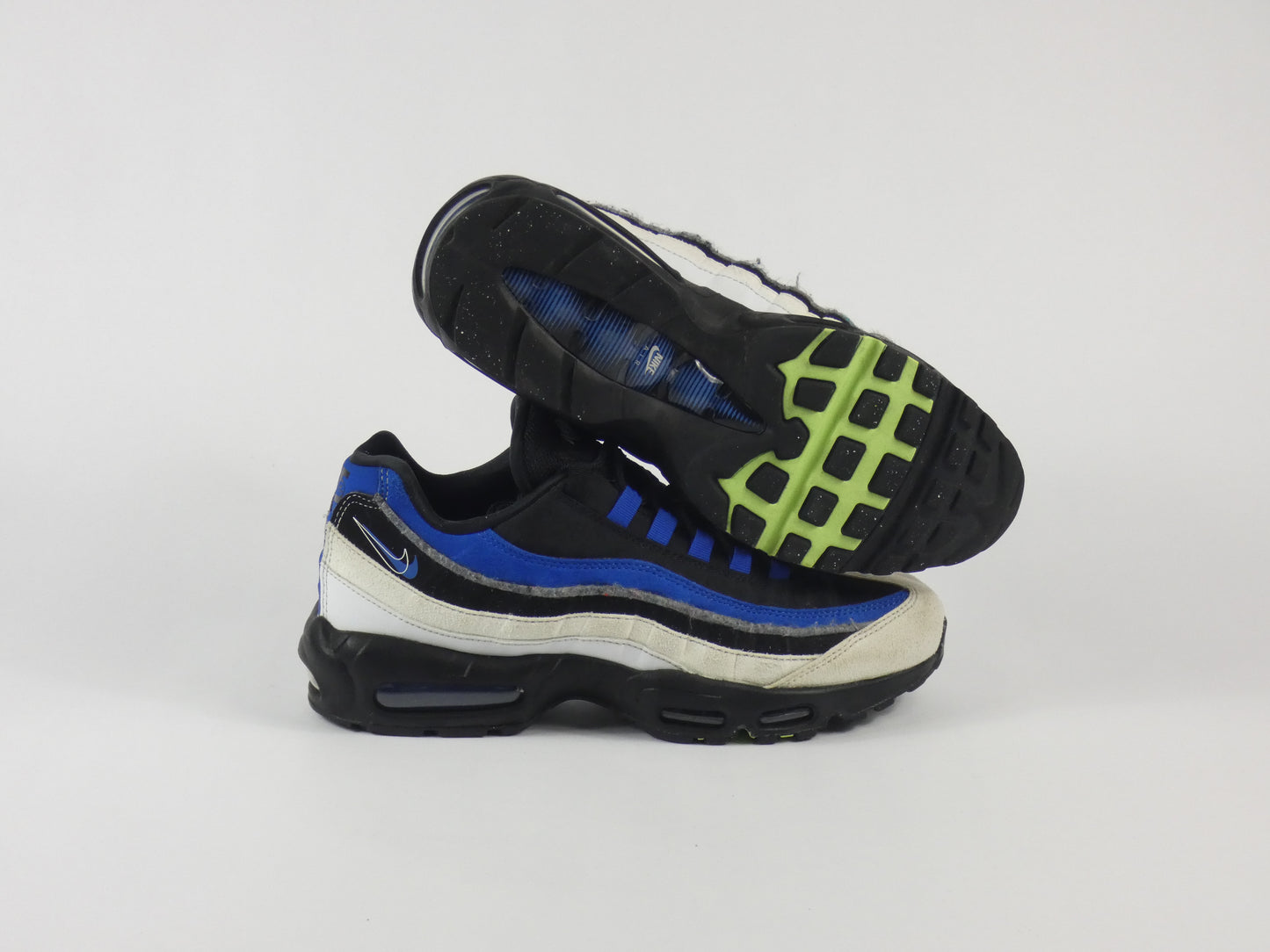 Nike Air Max 95 Double Swoosh Black Game Royal