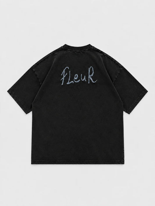 FlorFantasy Tee Black