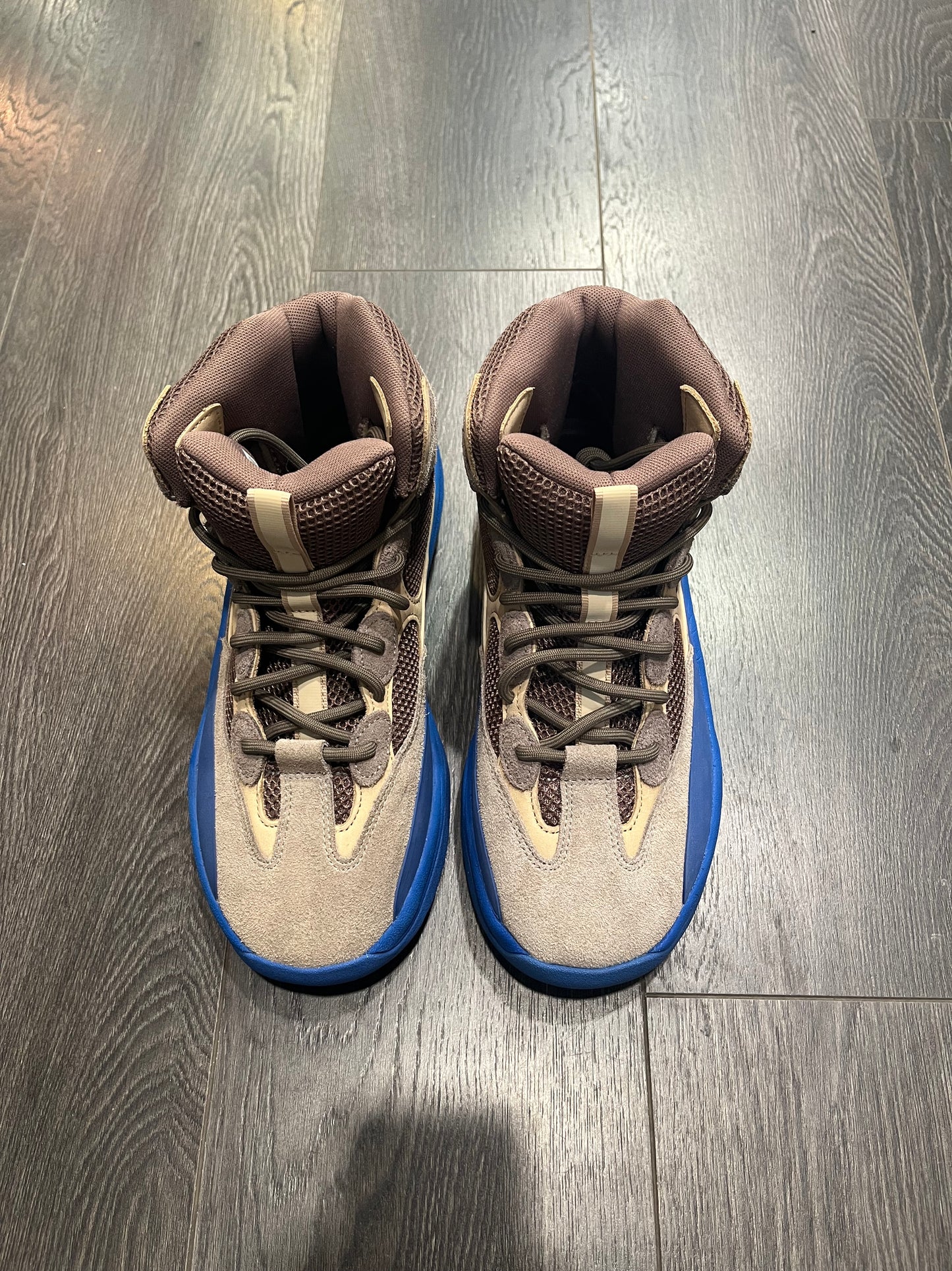 Yeezy Boot Desert Taupe Blue