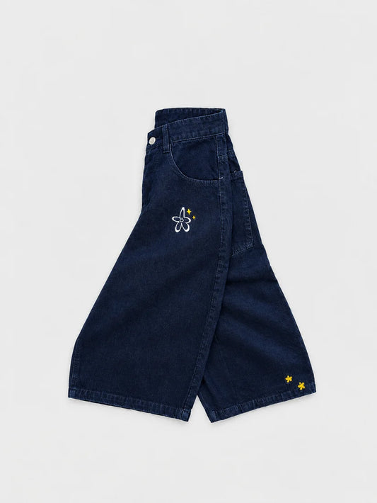 FLOR Jort Denim Bleu