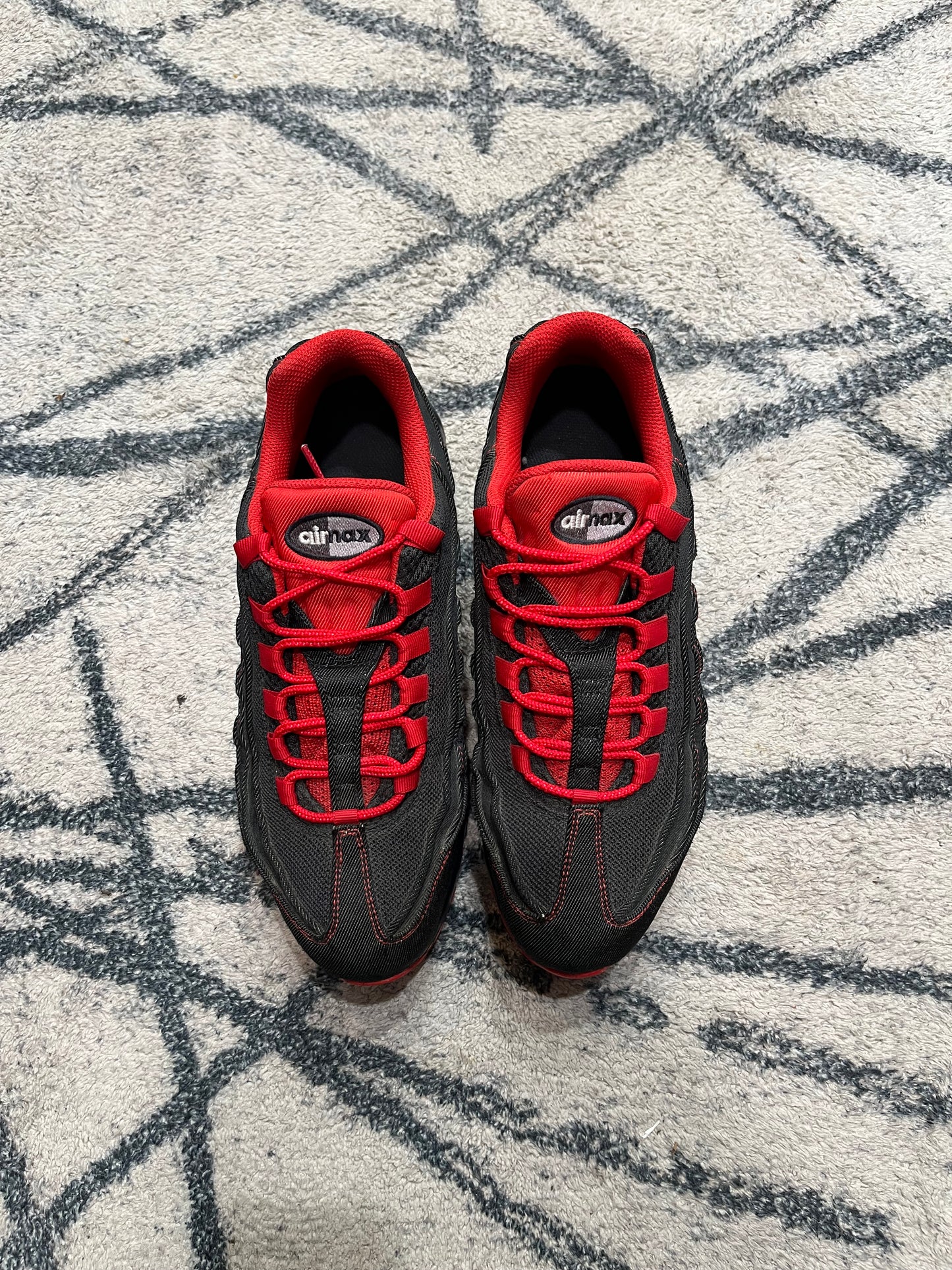 Nike Air Max 95 Black Red By You