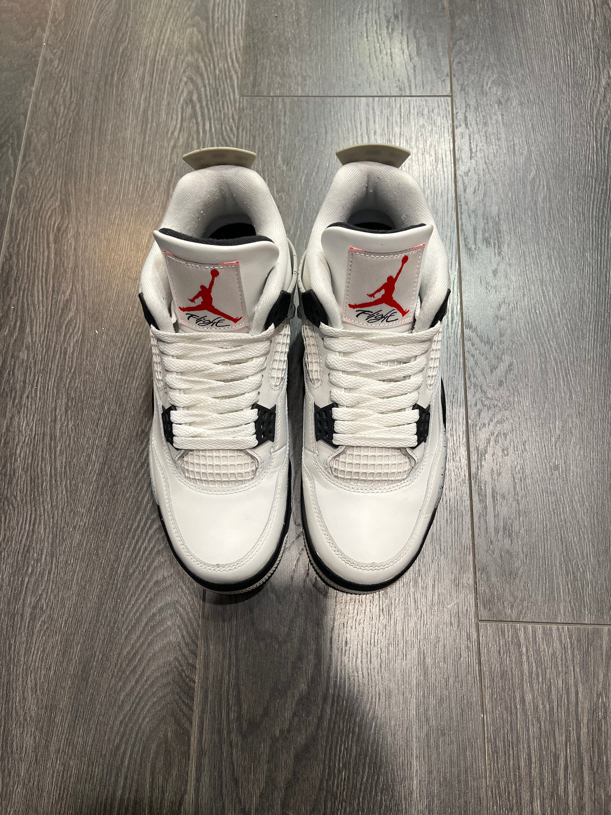 Air Jordan 4 White Cement