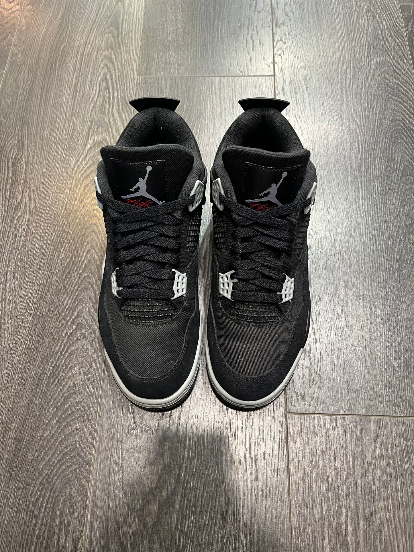 Air Jordan 4 Black Canvas