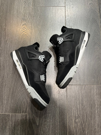 Air Jordan 4 Black Canvas