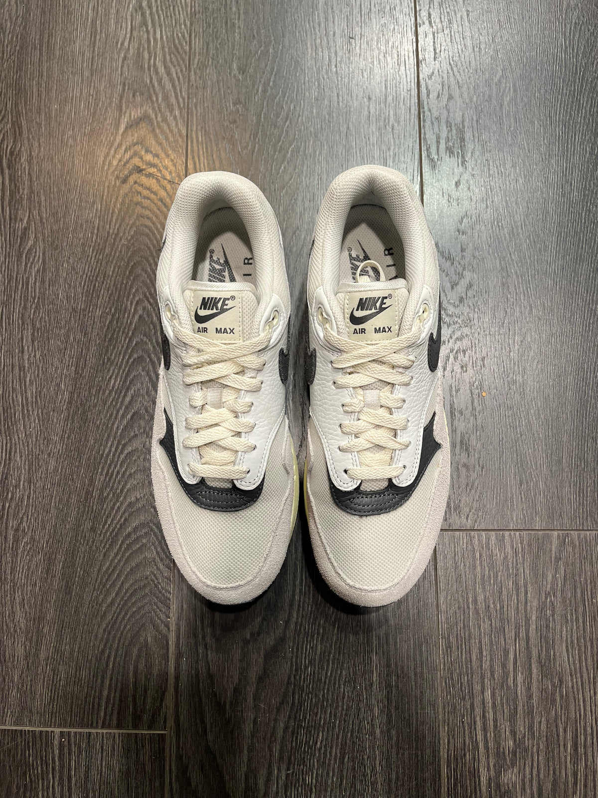 Nike Air Max 1 Light Bone Iron Grey
