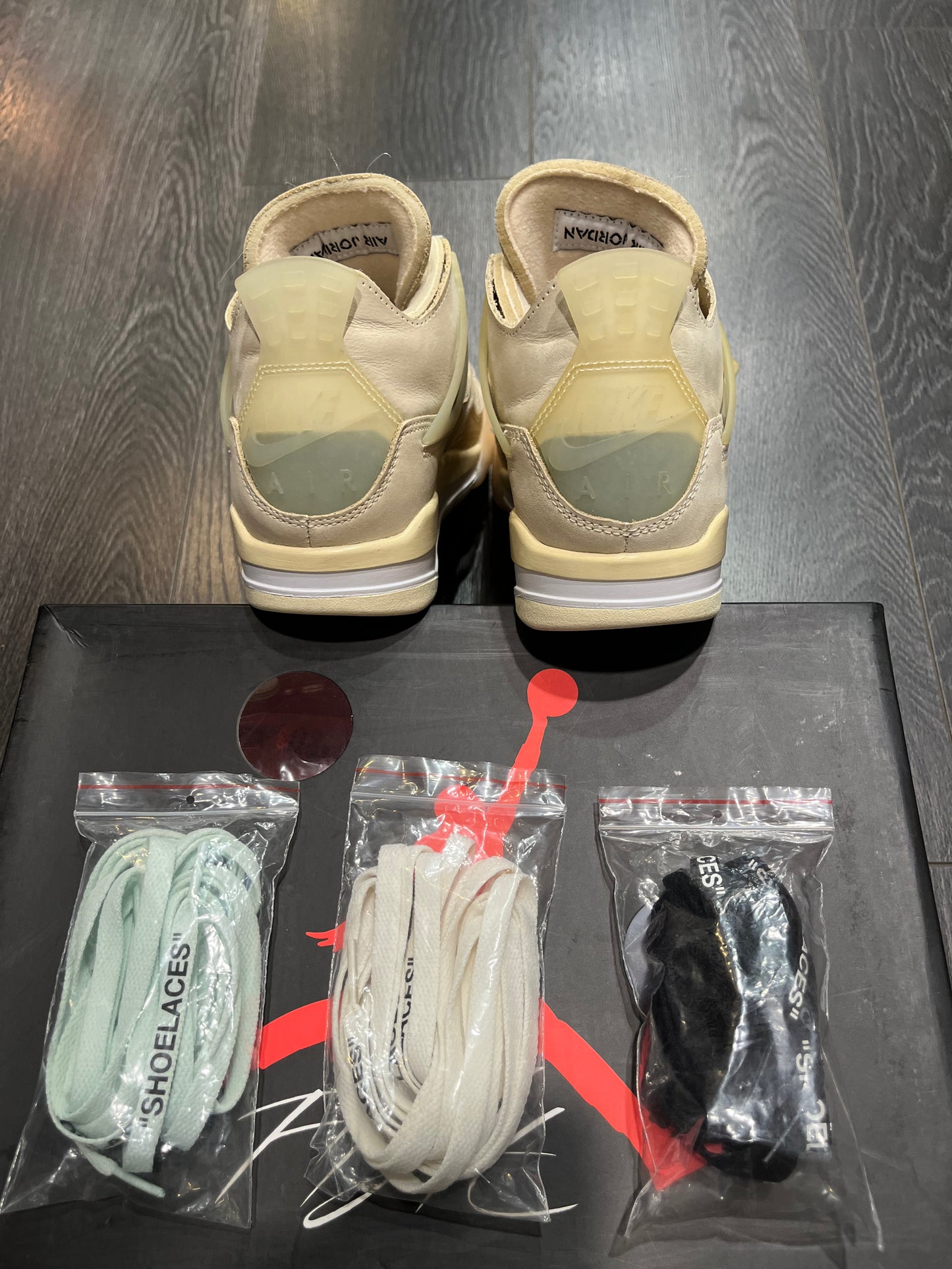 Air Jordan 4 Off White Sail