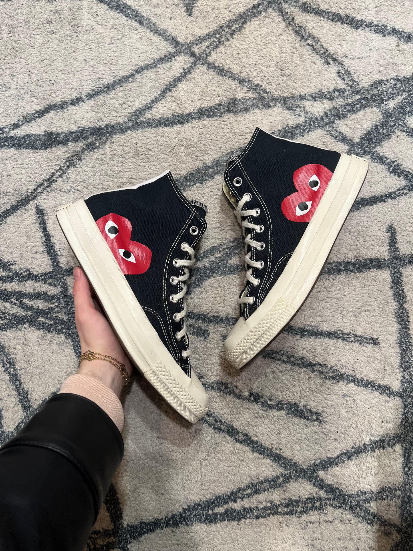 Converse Comme Des Garçons Black