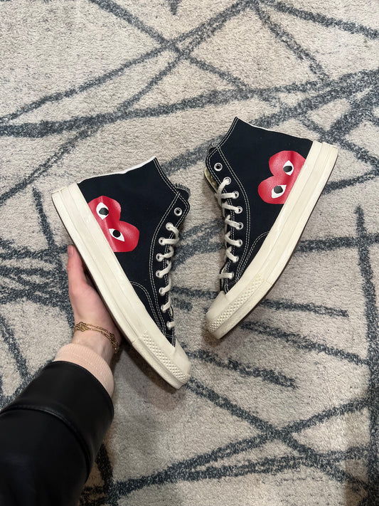 Converse Comme Des Garçons Black
