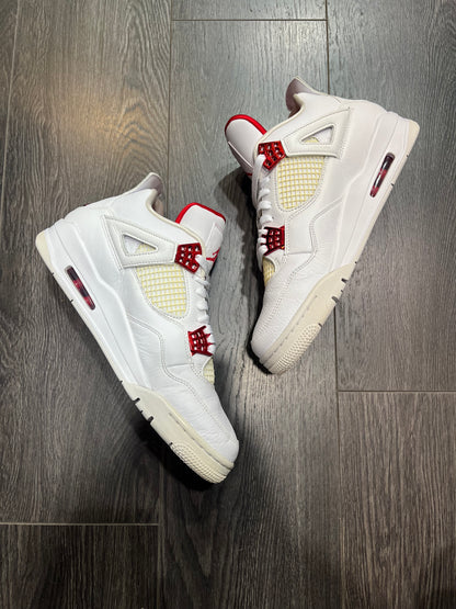 Air Jordan 4 Metallic Red