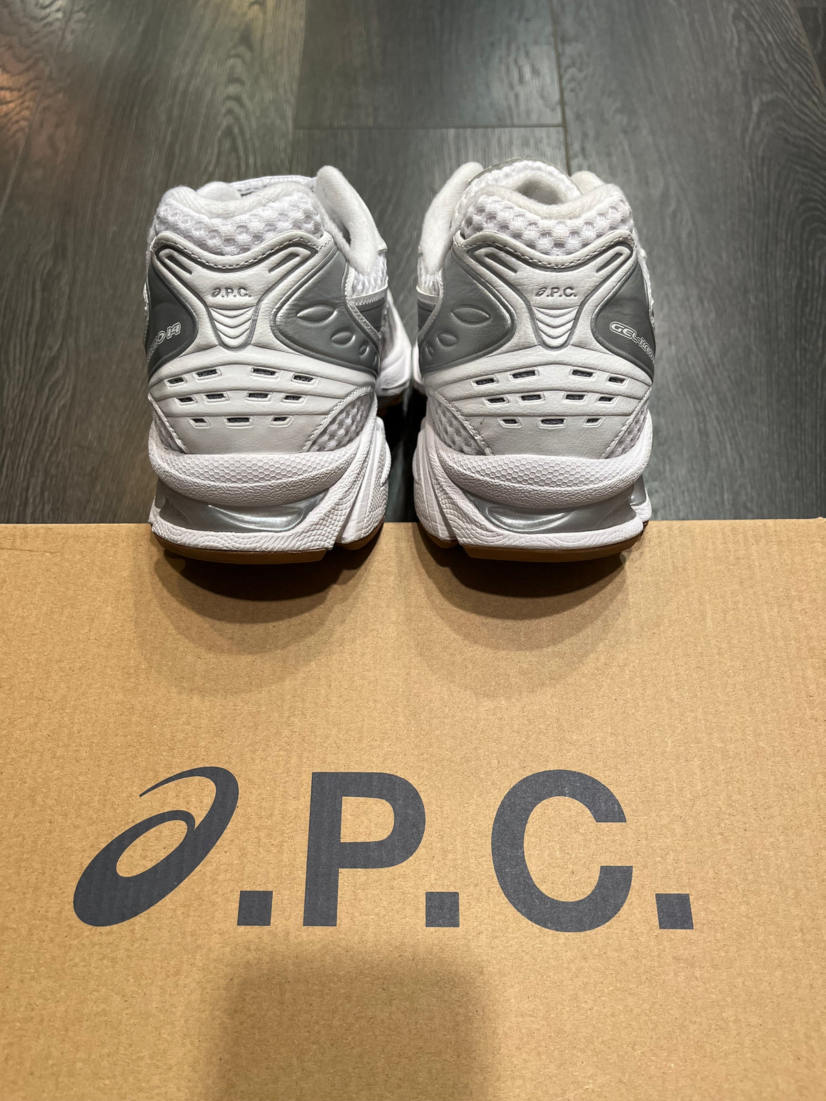 Asics APC Gel Kayano White Silver