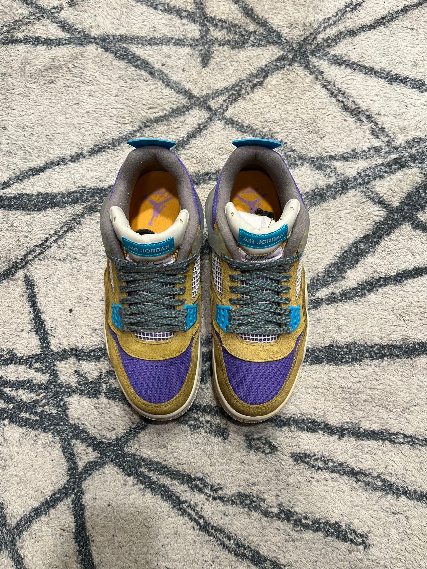 Air Jordan 4 Union Desert Moss