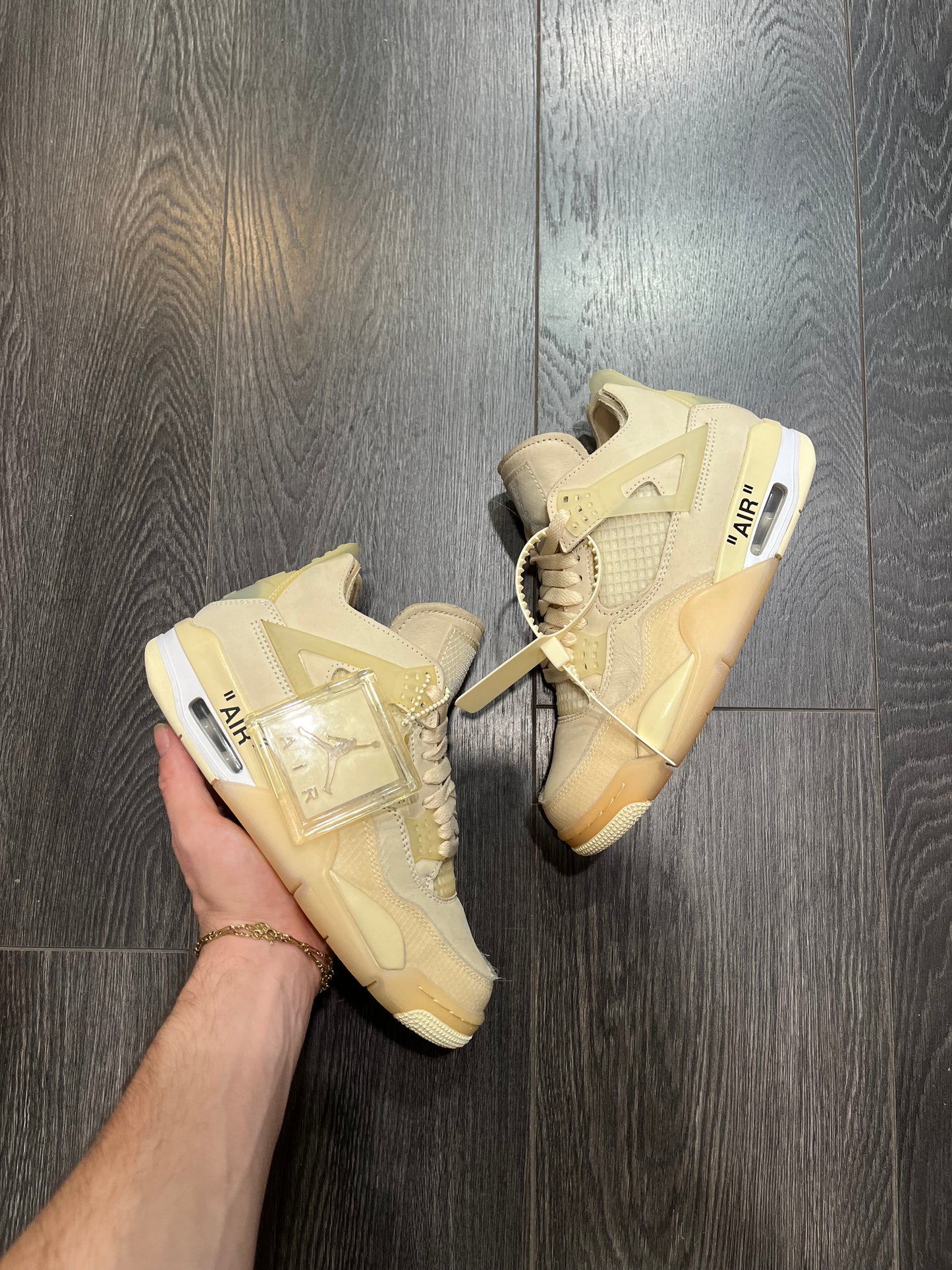 Air Jordan 4 Off White Sail