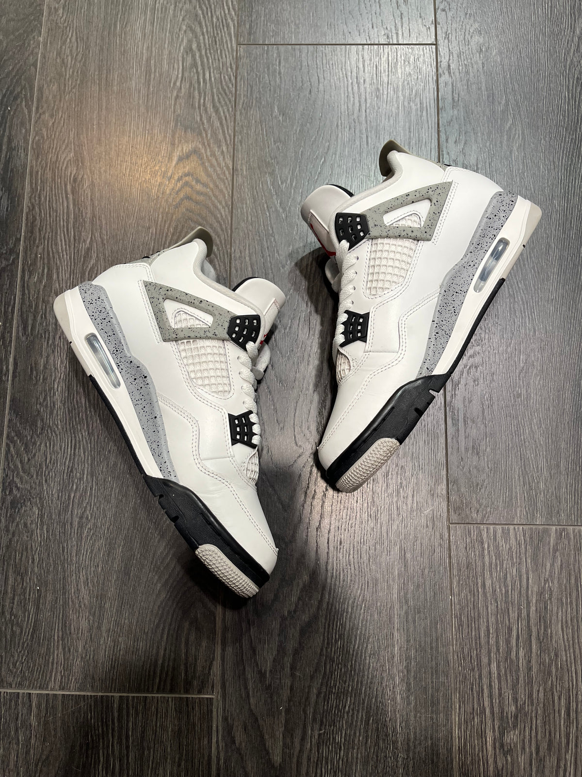Air Jordan 4 White Cement