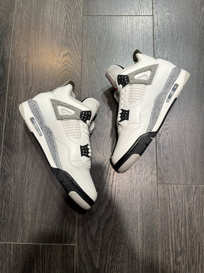 Air Jordan 4 White Cement