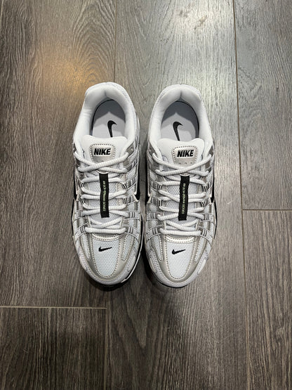Nike P-6000 Wolf Grey Metallic Silver Black