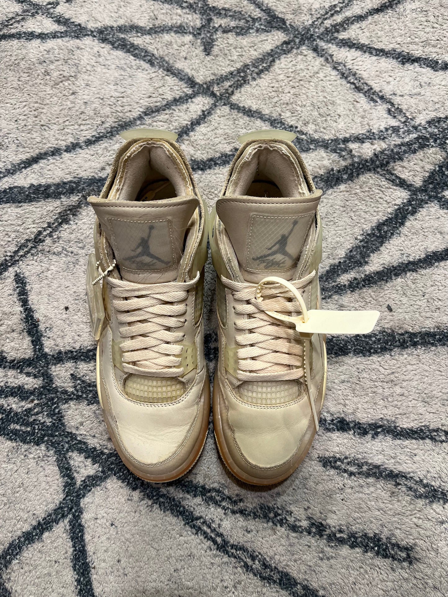 Air Jordan 4 Off White Sail