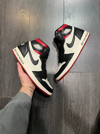 Air Jordan 1 High Not For Resale Red