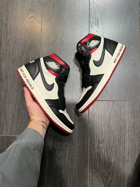Air Jordan 1 High Not For Resale Red