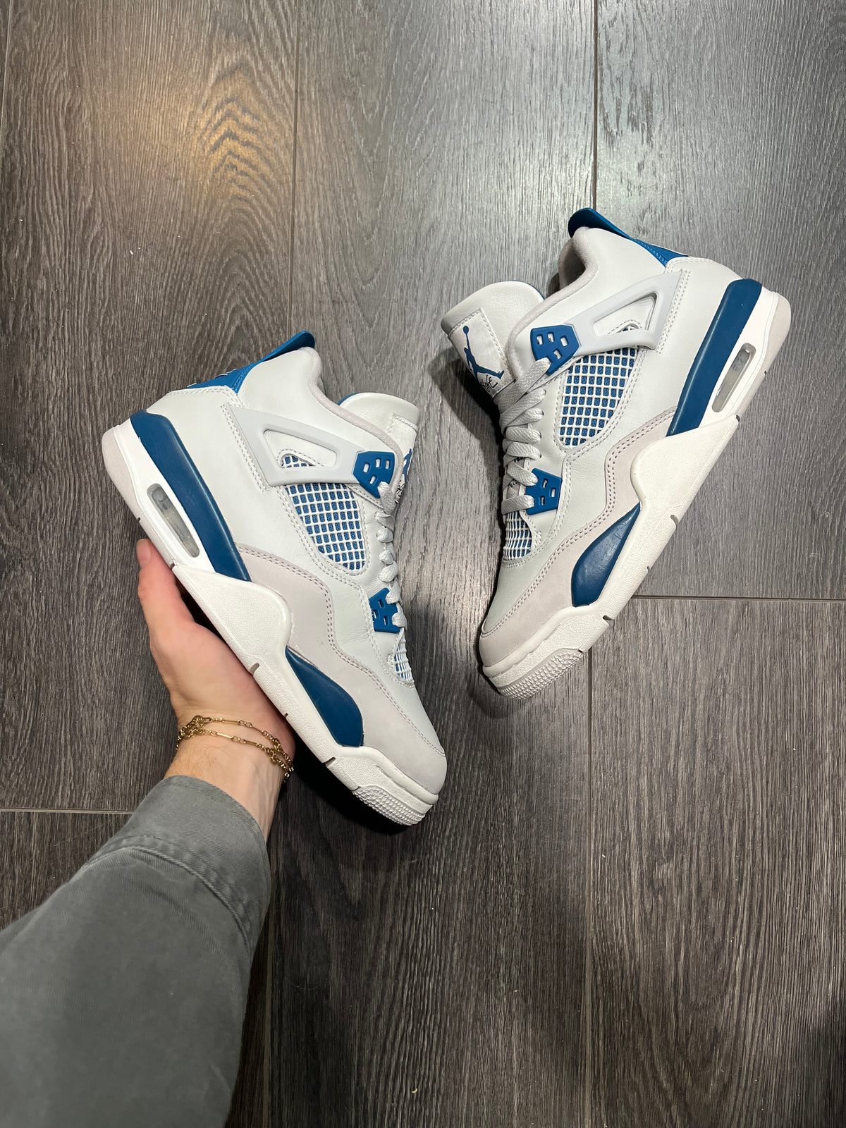 Air Jordan 4 Military Blue GS