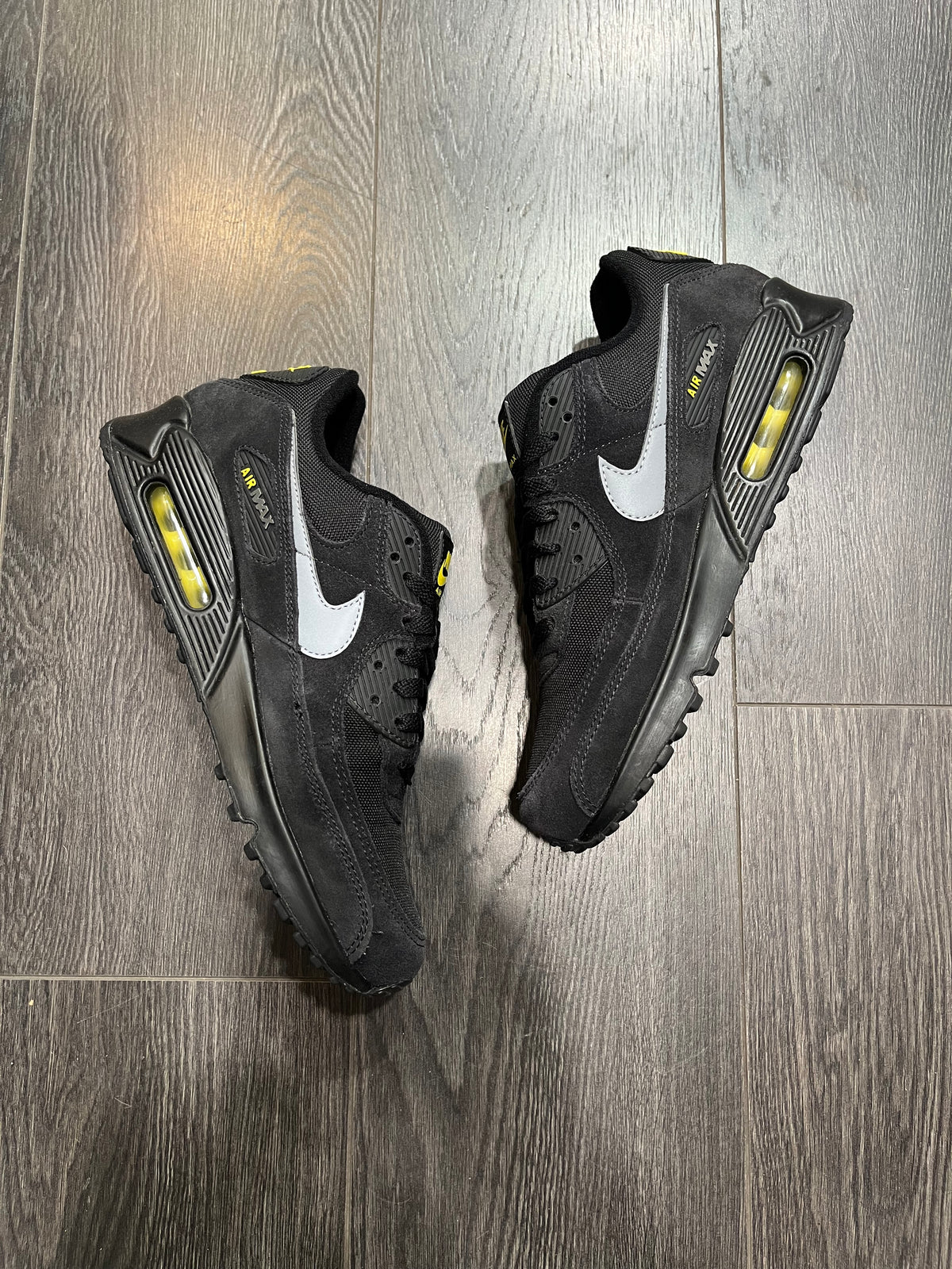 Nike Air Max 90 Black Yellow Strike