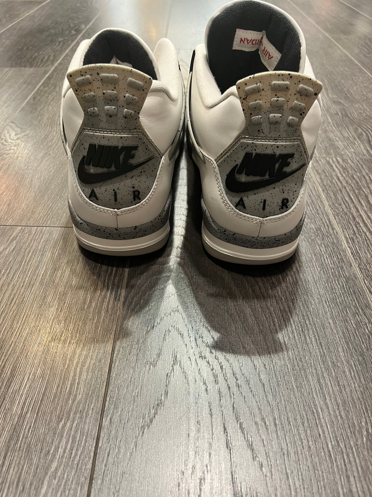 Air Jordan 4 White Cement