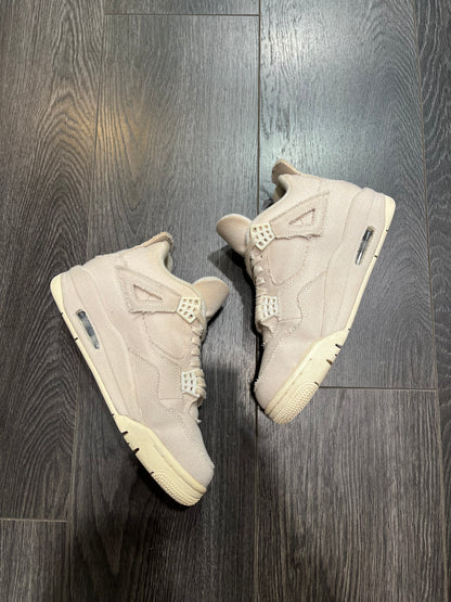 Air Jordan 4 White Canvas