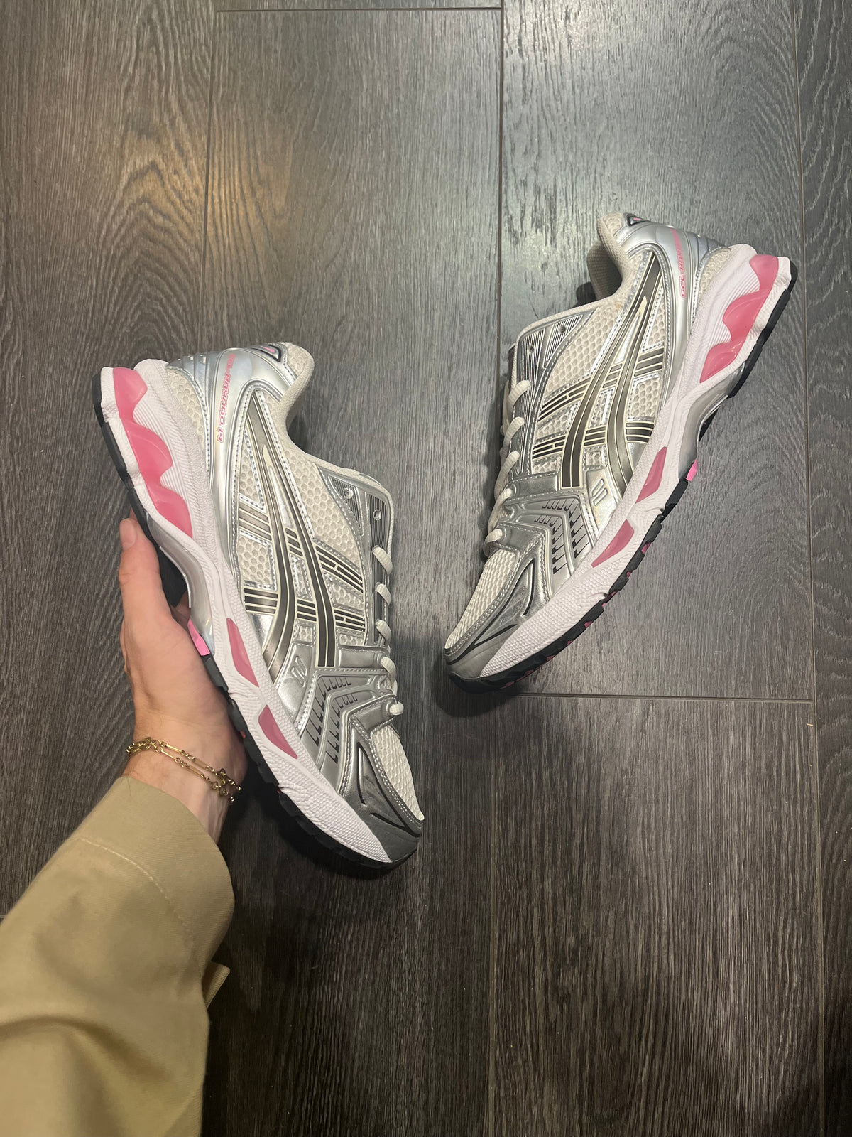 Asics Gel Kayano 14 Silver Pink
