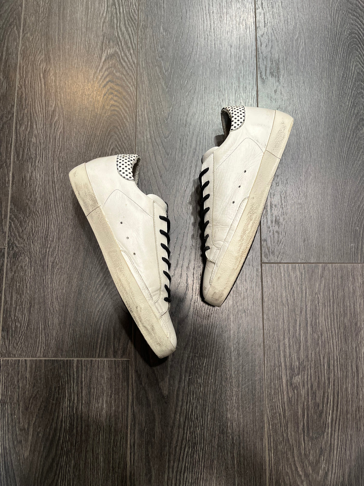 Golden Goose Superstar White Black