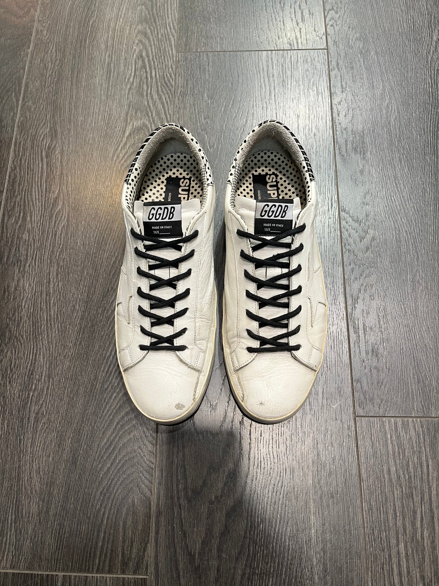 Golden Goose Superstar White Black