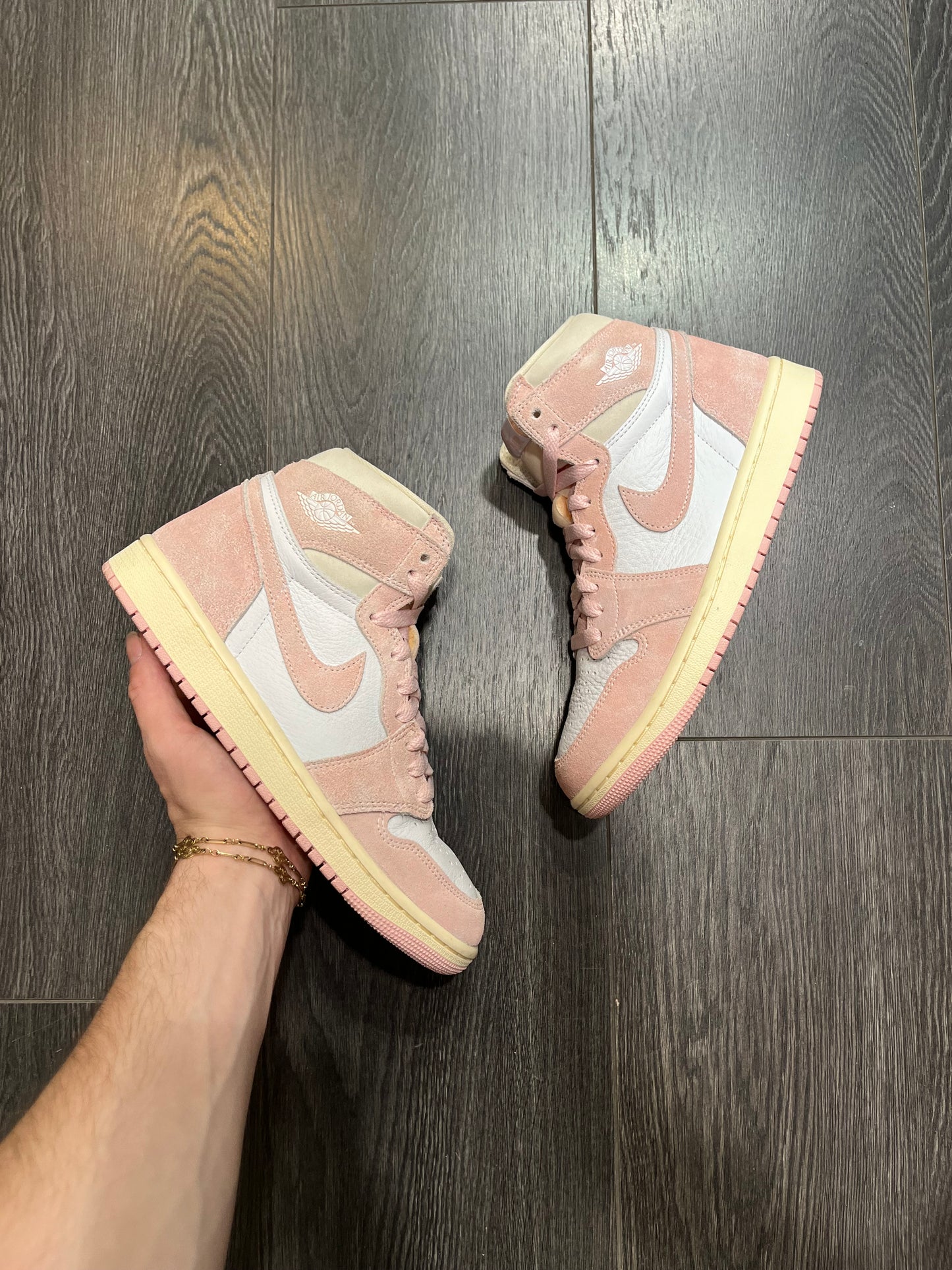 Air Jordan 1 High Washed Pink