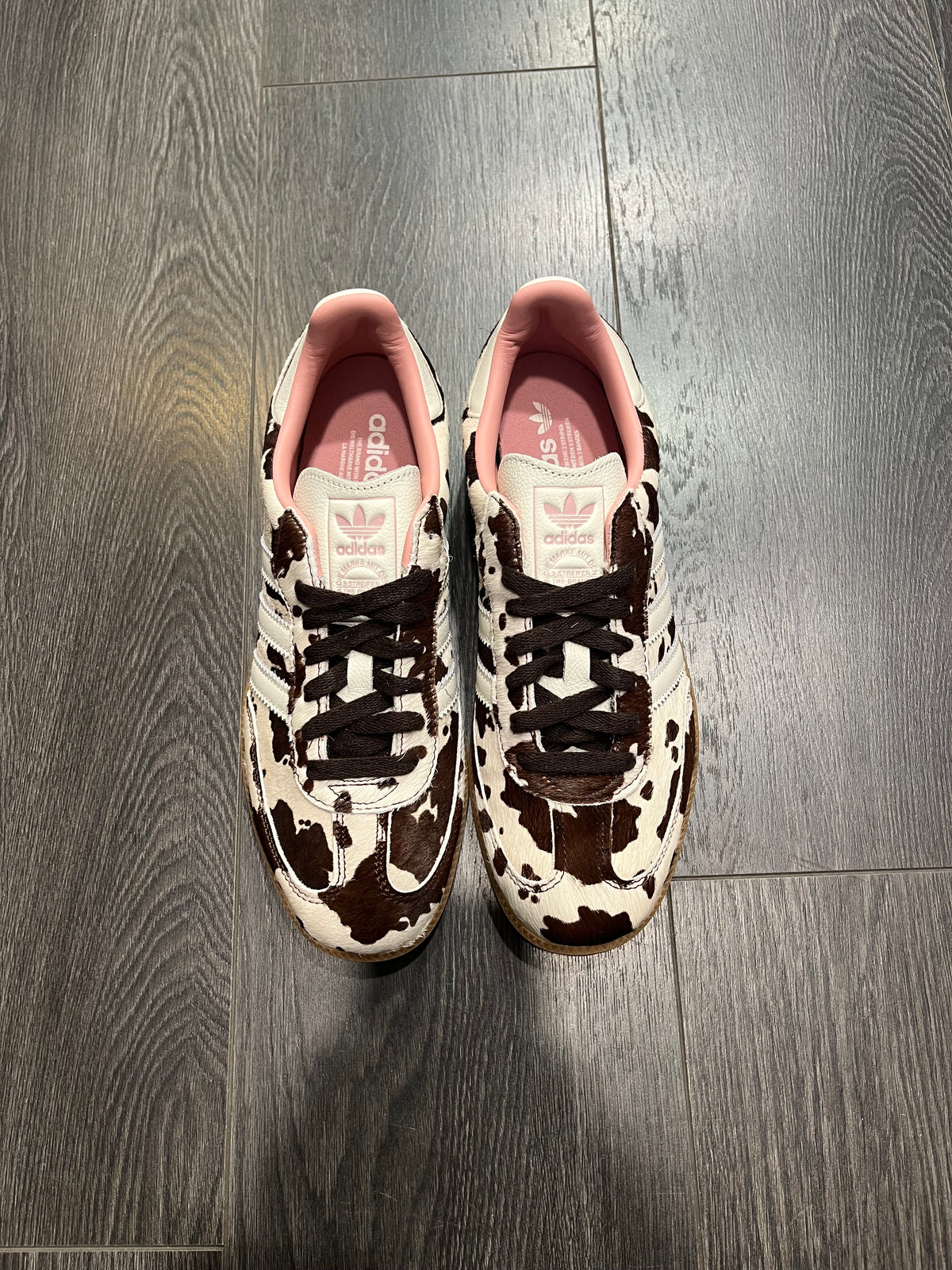Adidas Samba Cow Print