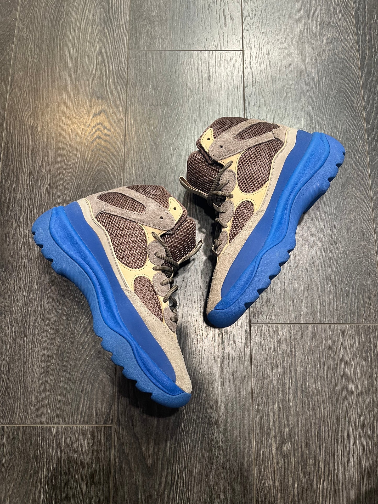 Yeezy Boot Desert Taupe Blue