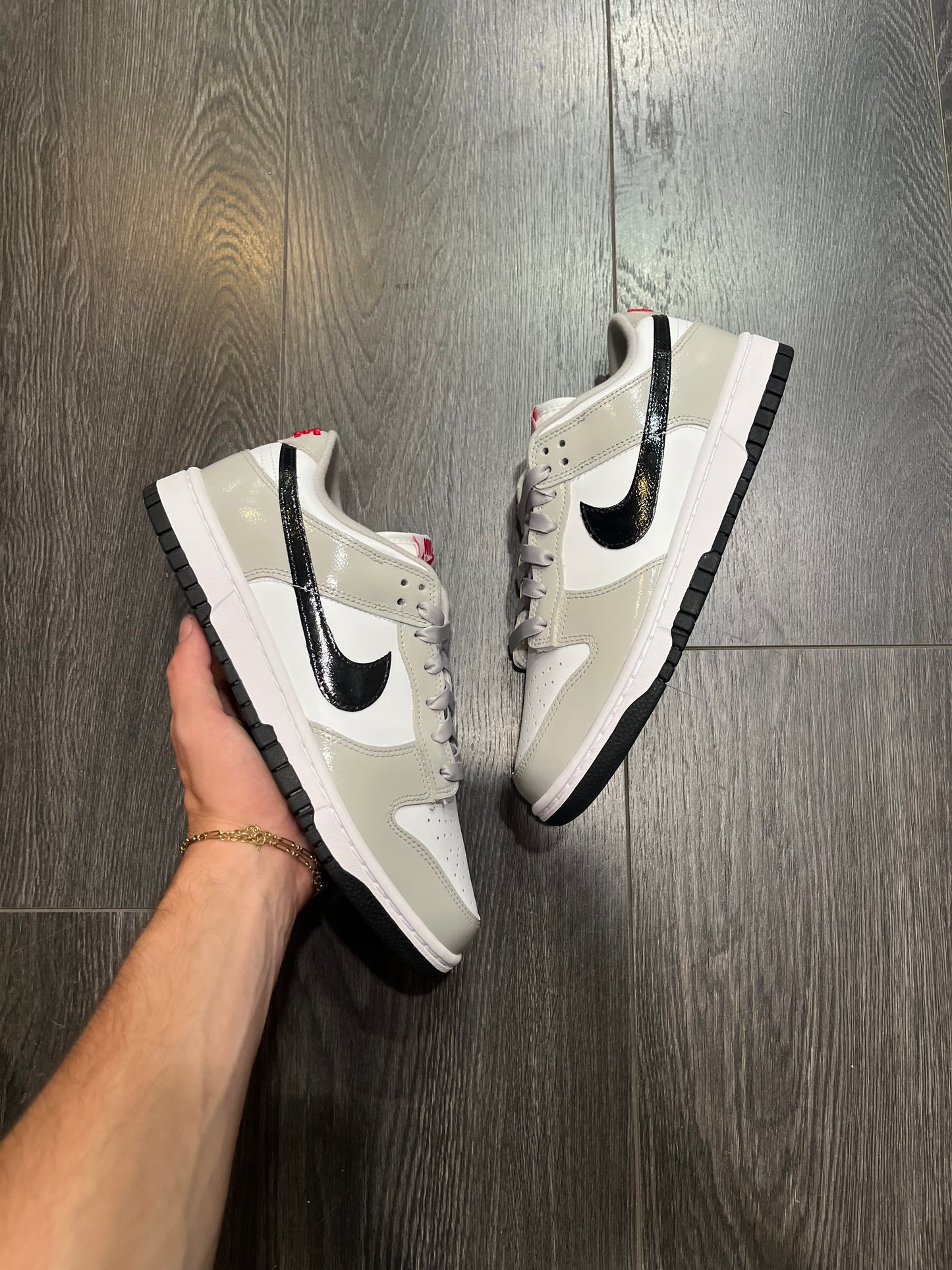 Nike Dunk Low Light Iron Ore Black
