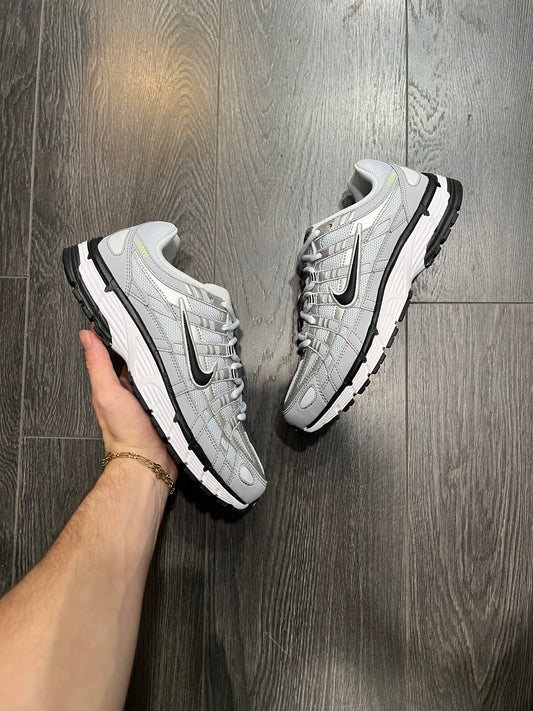 Nike P-6000 Wolf Grey Metallic Silver Black