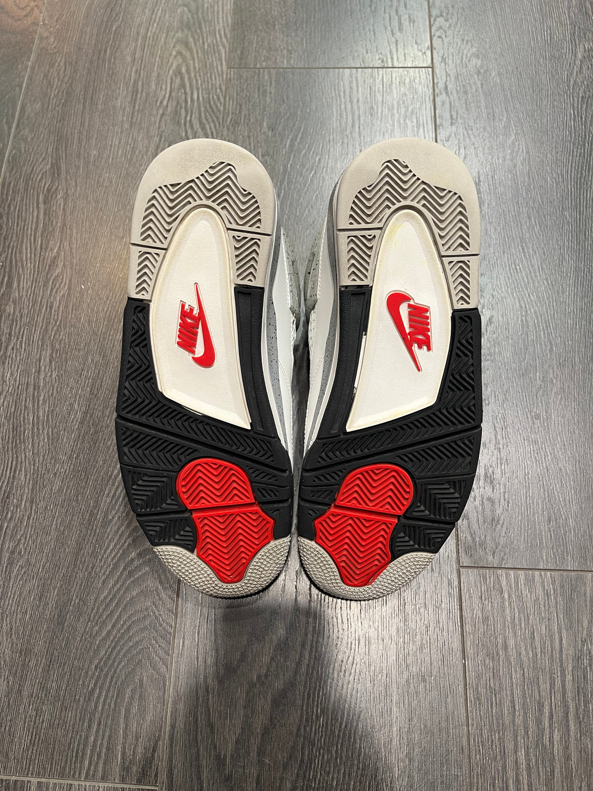 Air Jordan 4 White Cement