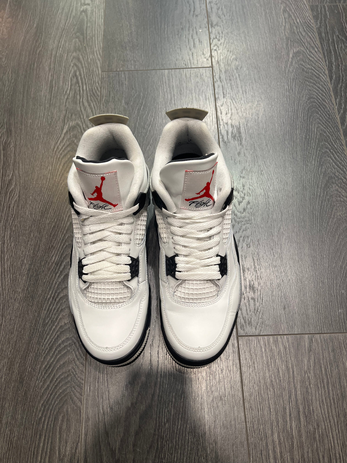 Air Jordan 4 White Cement