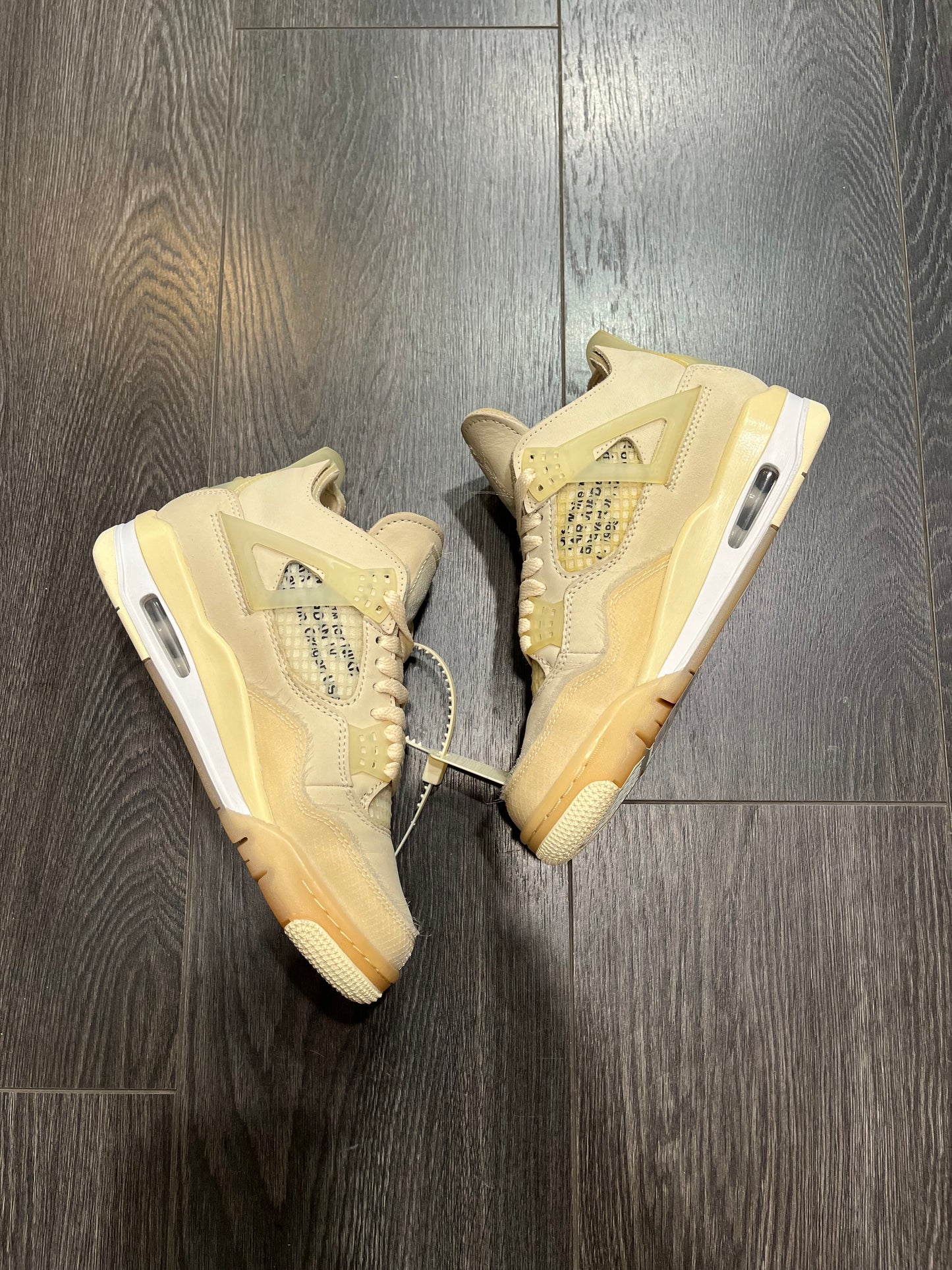 Air Jordan 4 Off White Sail