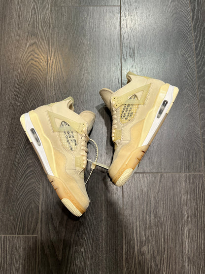 Air Jordan 4 Off White Sail