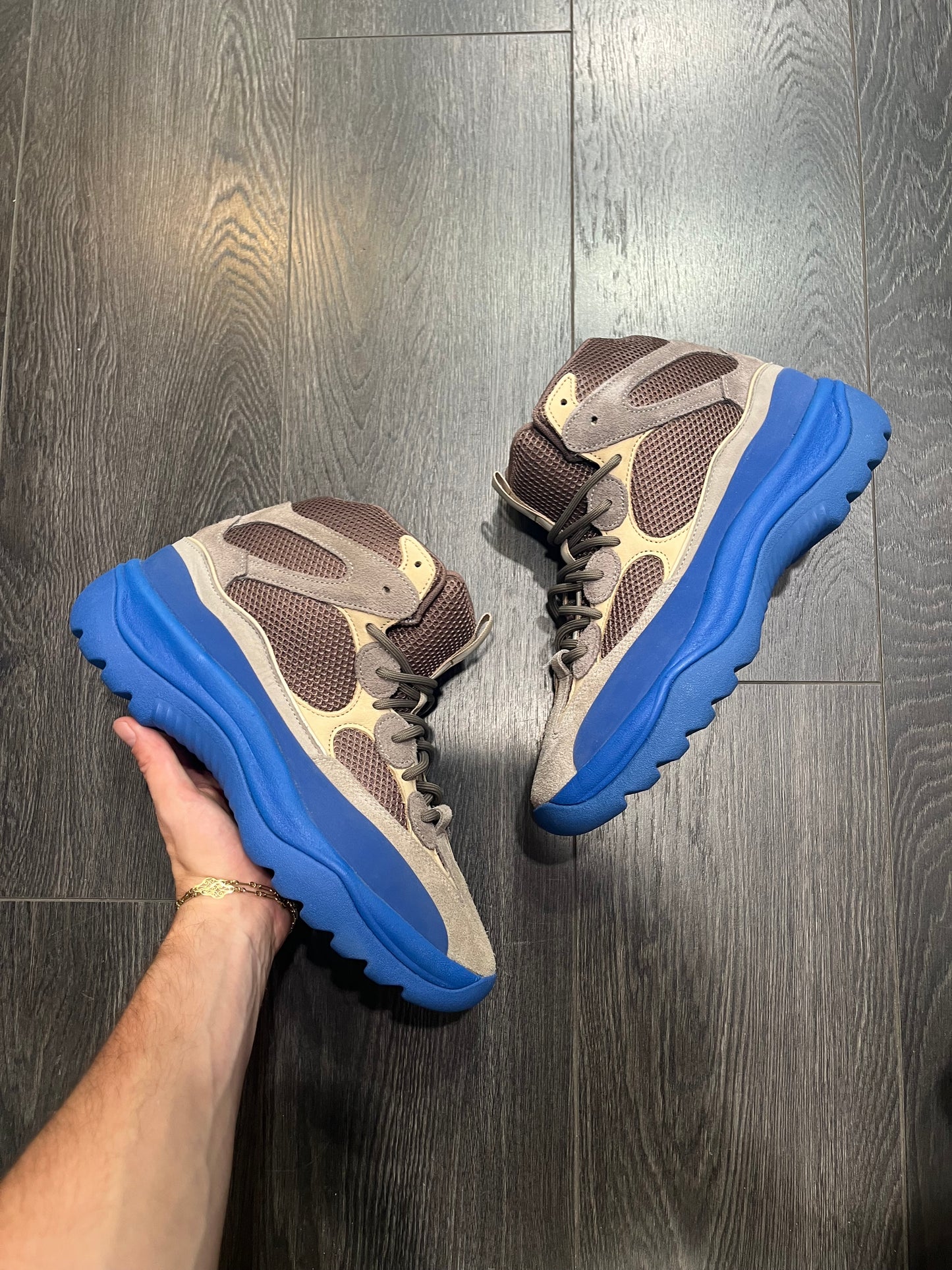 Yeezy Boot Desert Taupe Blue