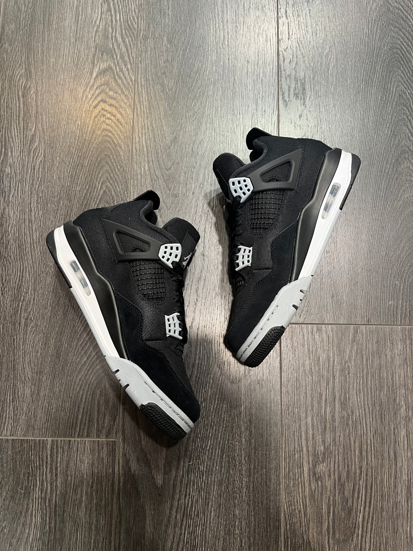 Air Jordan 4 Black Canvas