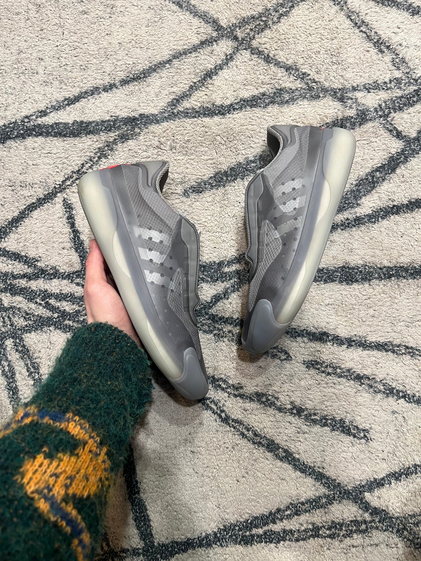 Adidas Luna Rossa 21 Prada Neutral Grey