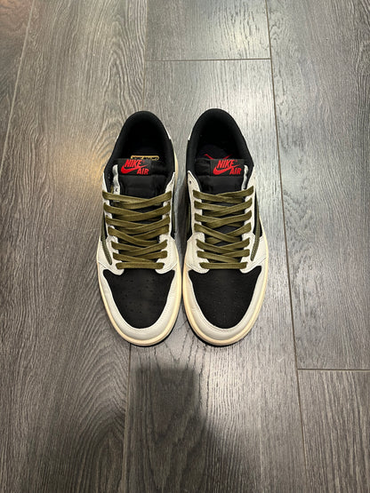 Air Jordan 1 Low Travis Scott Reverse Olive