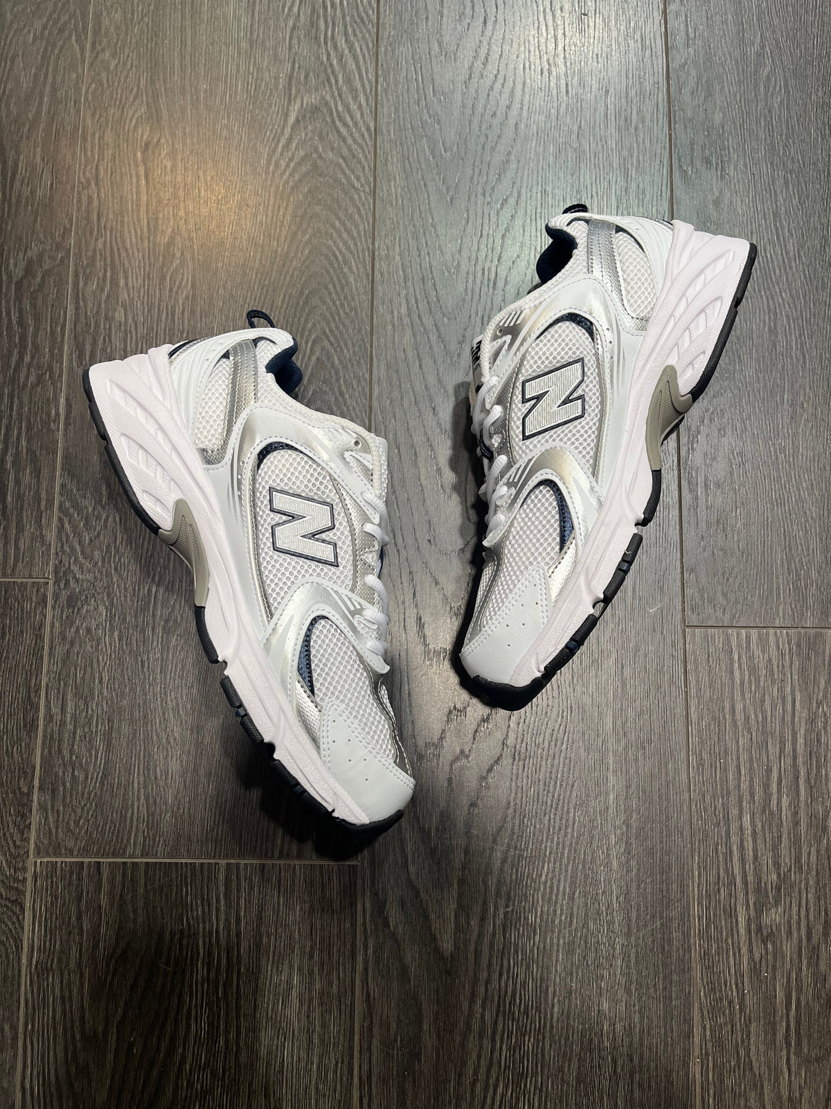 New Balance 530 White Silver