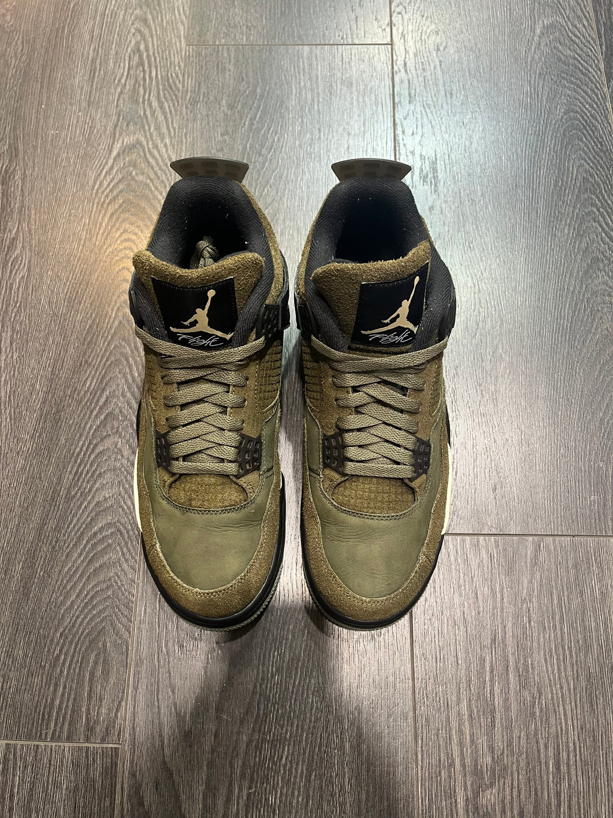 Air Jordan 4 craft Olive