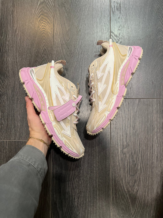 Off White Be Right Back Beige Lilac