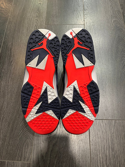 Air Jordan 7 Quai 54 Indigo Crimson