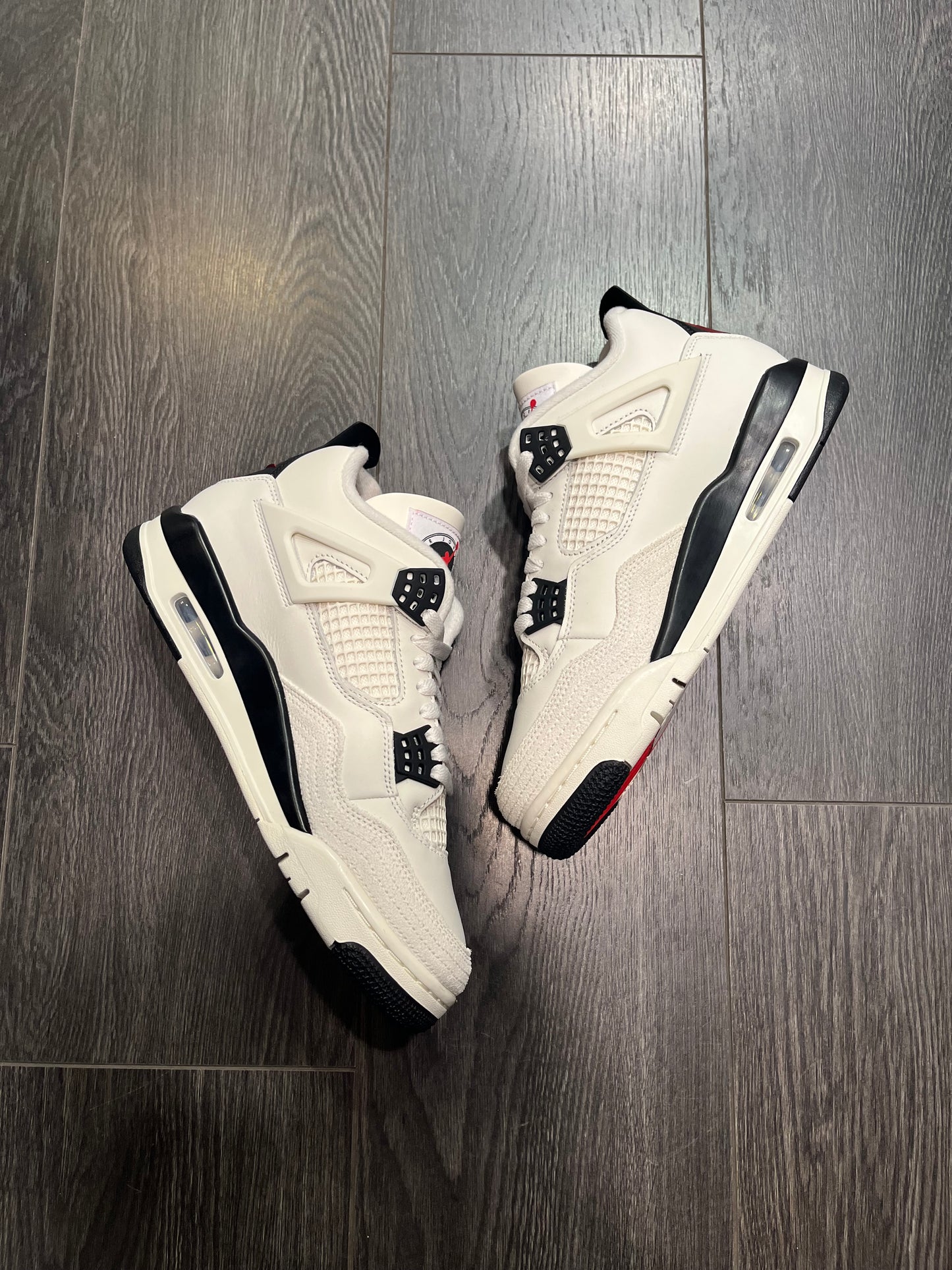 Air Jordan 4 Sail Black Flight Club
