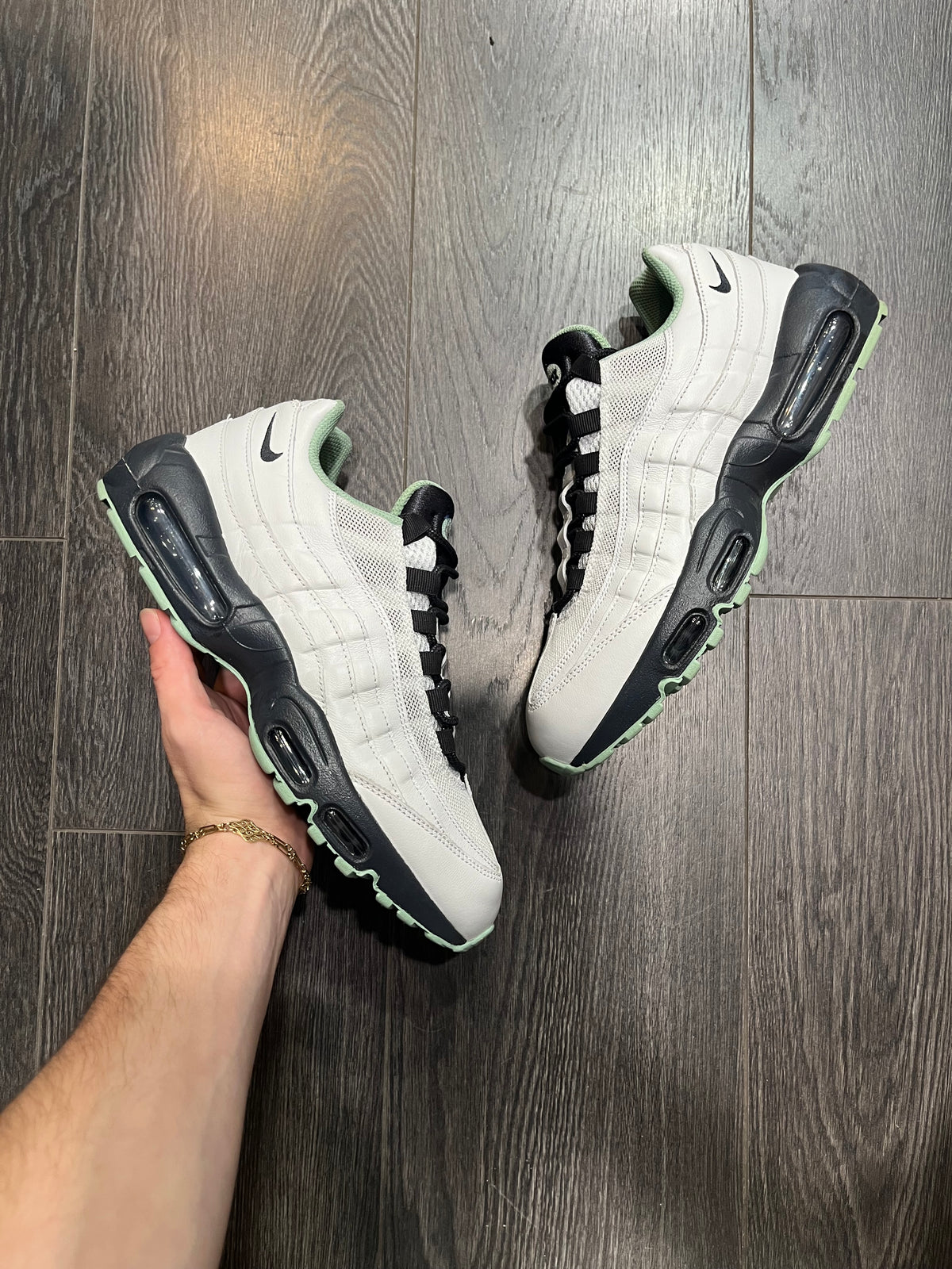 Nike Air Max 95 By You Grey Chlorophyl
