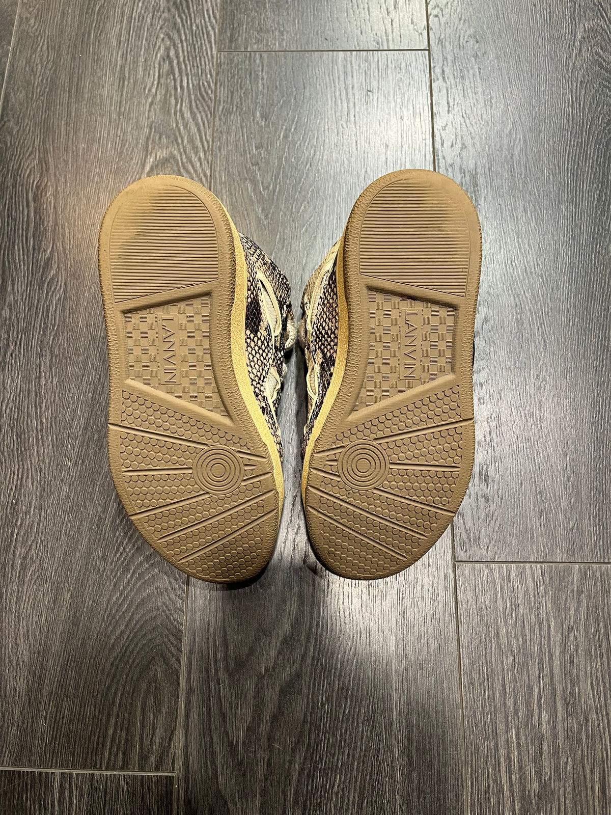 Lanvin Curb Snakeskin