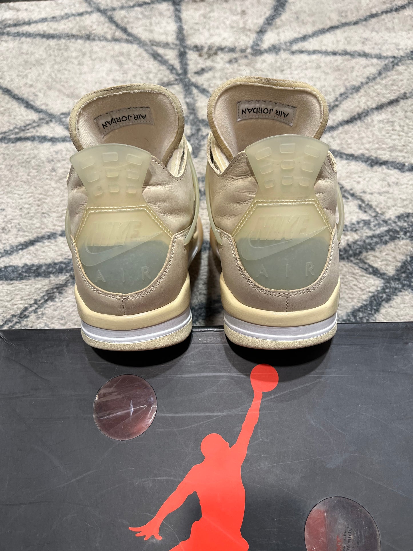 Air Jordan 4 Off White Sail